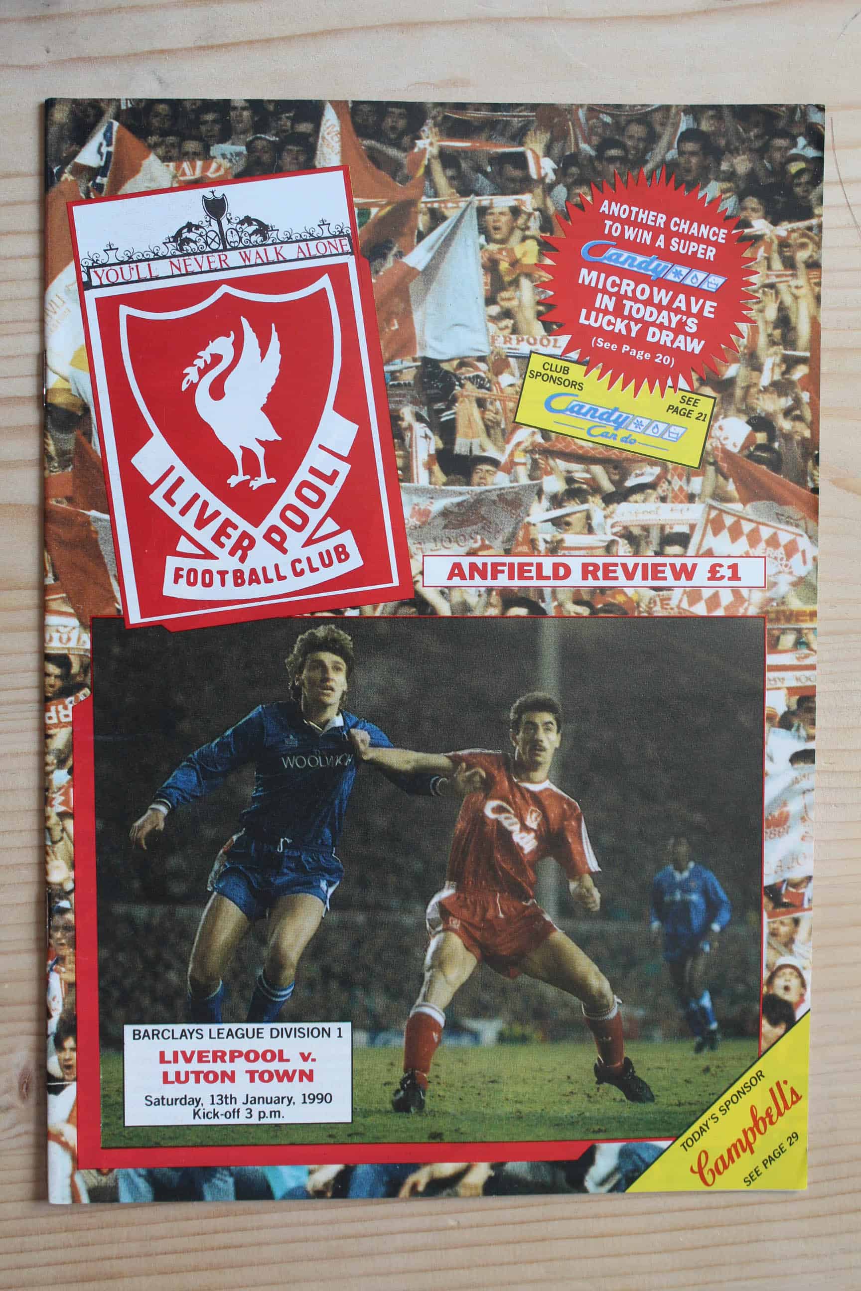 Liverpool FC v Luton Town FC